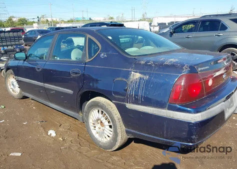 2001 Chevrolet Impala z USA, uszkodzony, nr VIN 2G1WF52E219209206